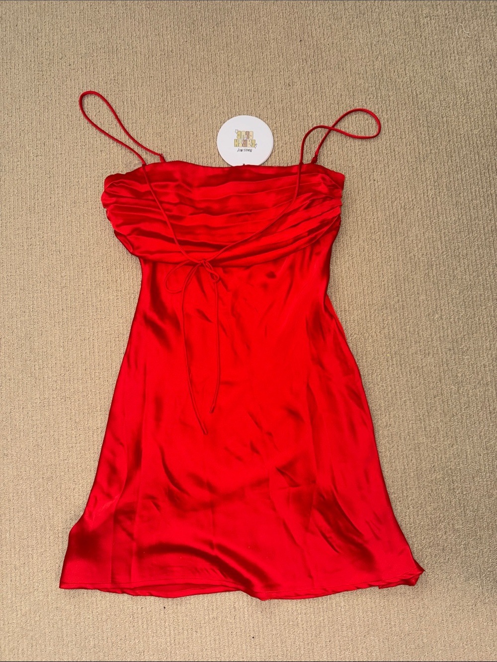 Princess Polly Allery Mini Dress Red